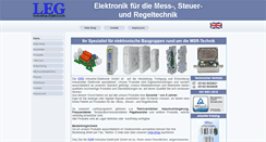 Desktop Screenshot of leg-gmbh.de